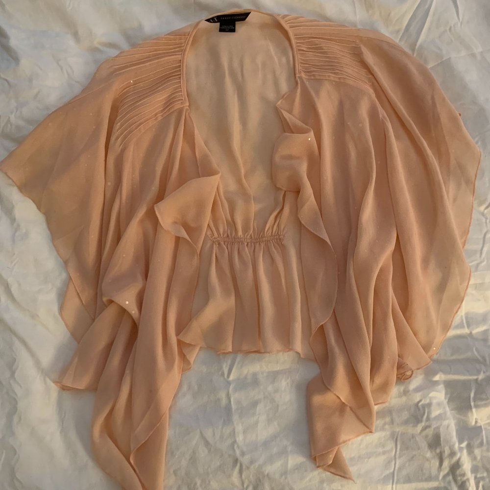 Armani Exchange Sheer Shrug